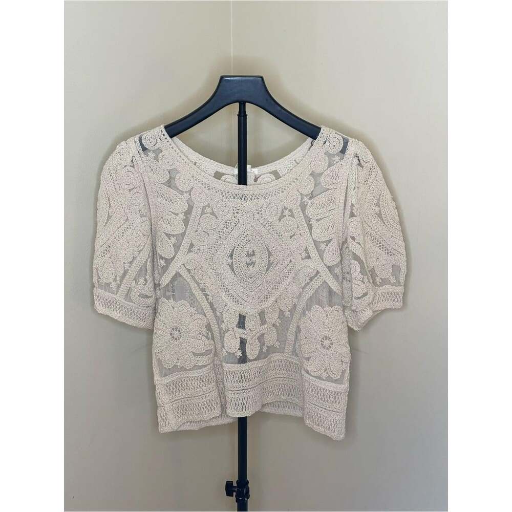 Women's Cream Blouse